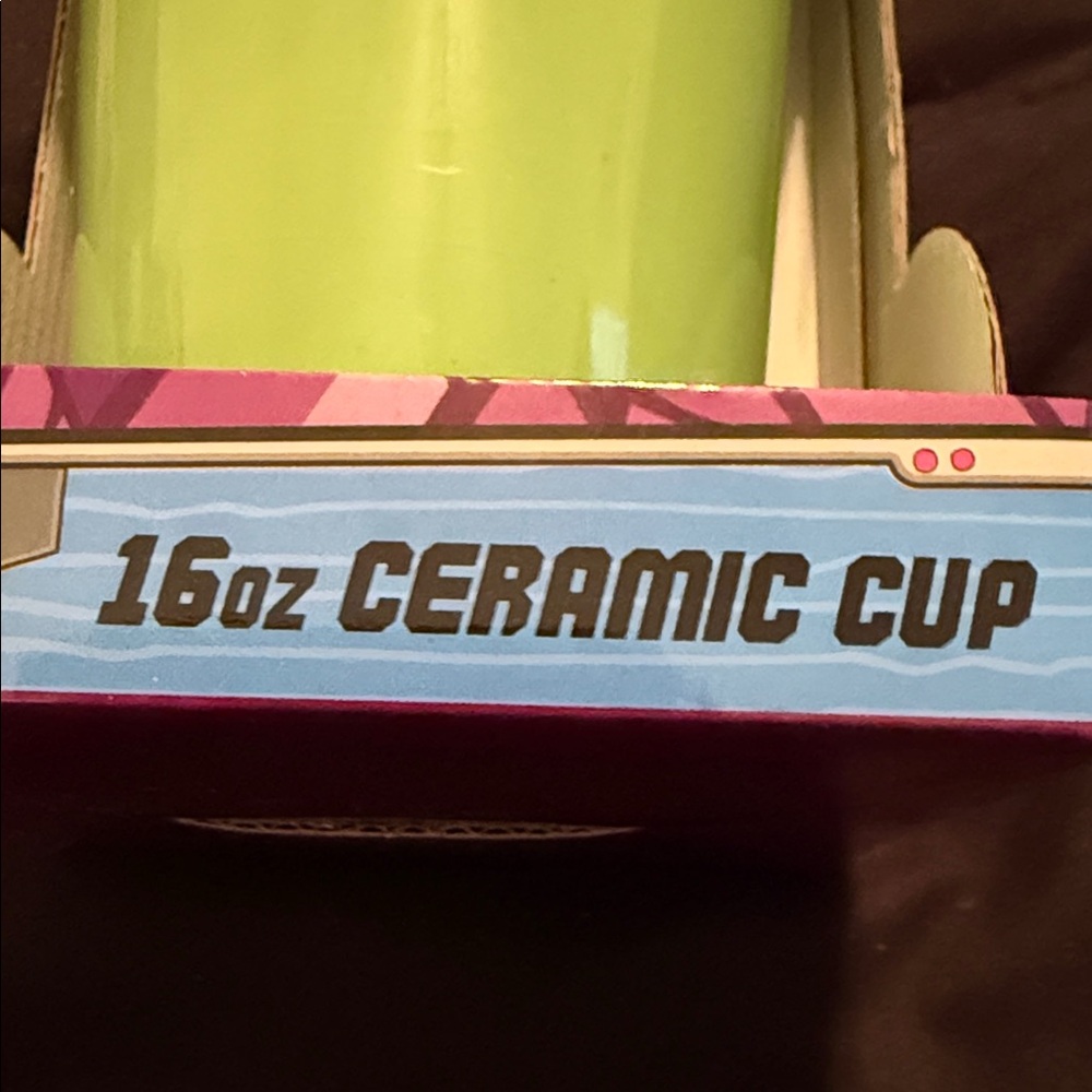 🖤NIP NICKELODEON INVADER ZIM GIR 16OZ CERAMIC CUP🖤 - Picture 2 of 7